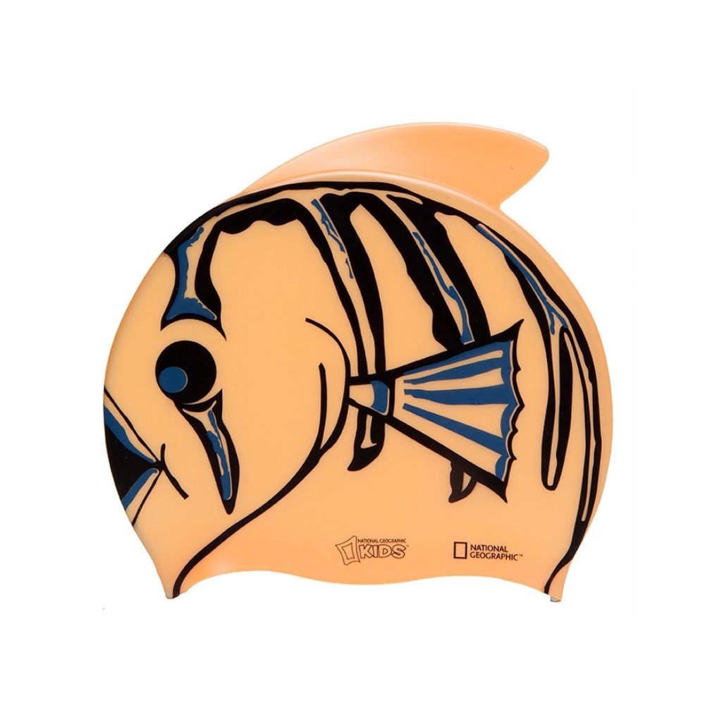 Gorra de Natación para Niño Pez Payaso Naranja National Geographic
