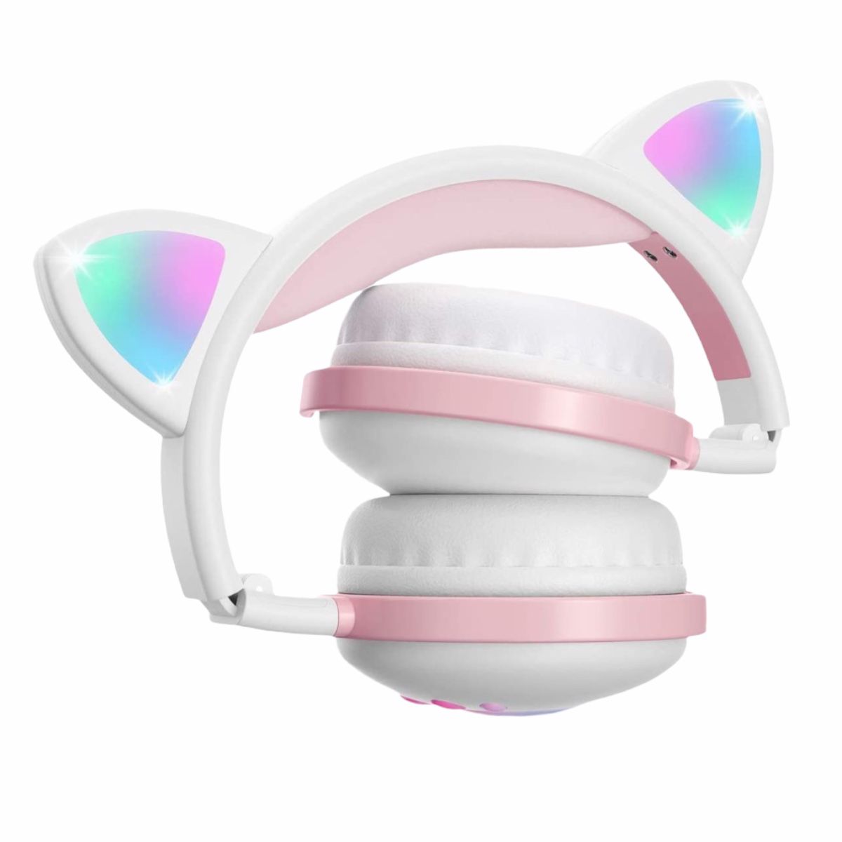 Audifonos inalambricos Diadema de Gato para niños Gadgets and Fun Audio HD Bluetooth