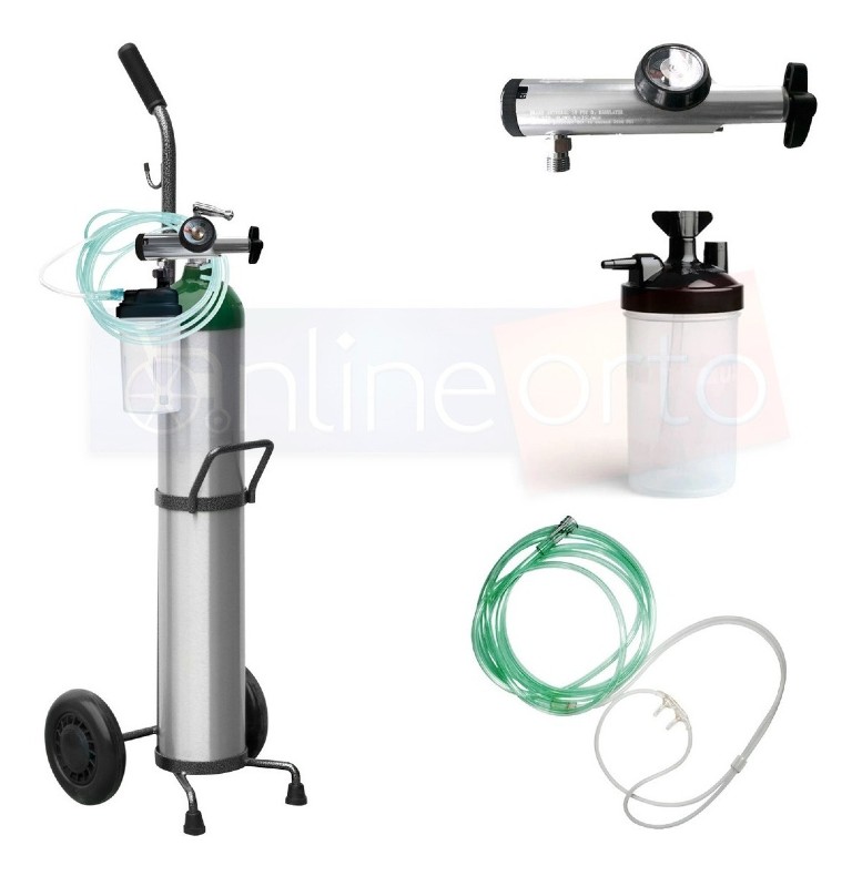 Concentrador Devilbiss 5 Lts + Tanque Oxigeno 682 Lts Equipo Completo