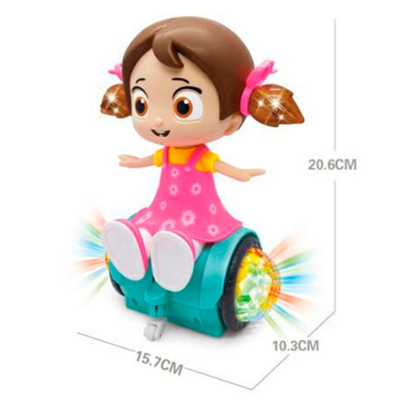 Muñeca Dance Girl Movimiento Luces Audio Niña Novedad 212352