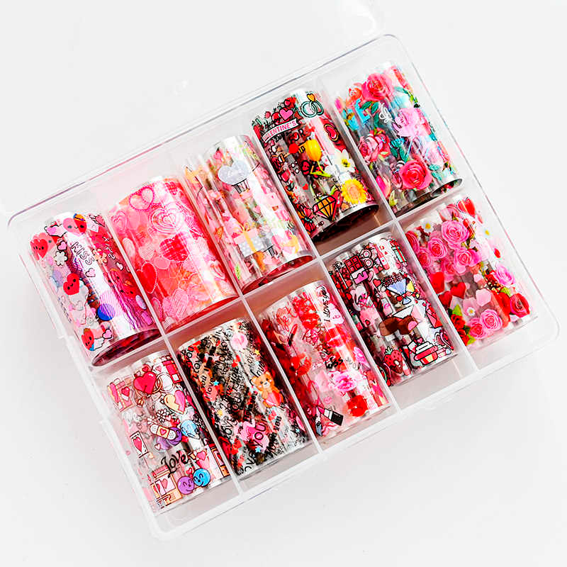 Decoracion De Uñas Kit De 128 Piezas Para uñas Acrilicas Gel Postizas Manicura.