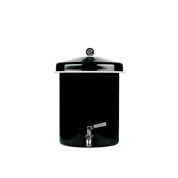  Ecofiltro Purificador y Dispensador de Agua Peltre Mini (5.5 L) Negro