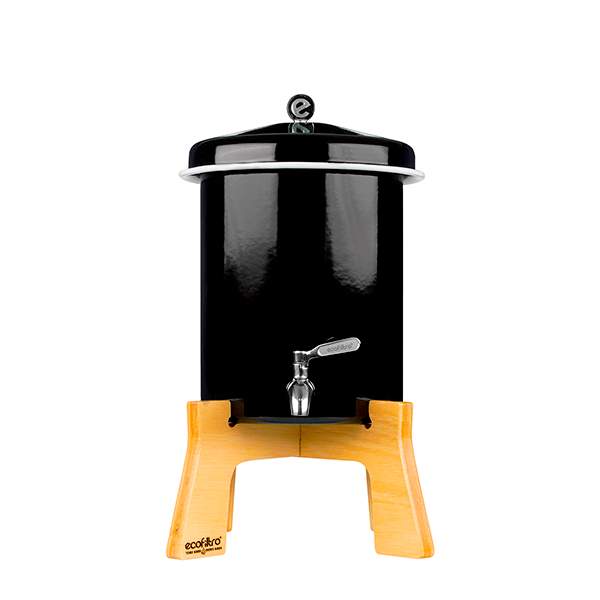  Ecofiltro Purificador y Dispensador de Agua Peltre Mini (5.5 L) Negro