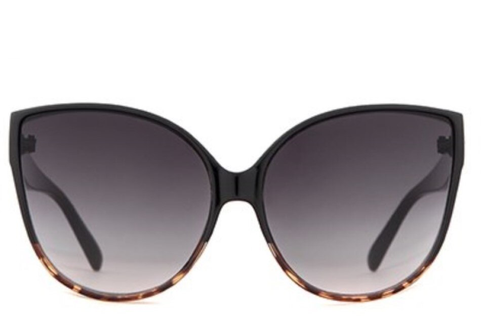 Lentes De Sol Mumbai Oversize Ojo De Gato Ámbar By Rebel