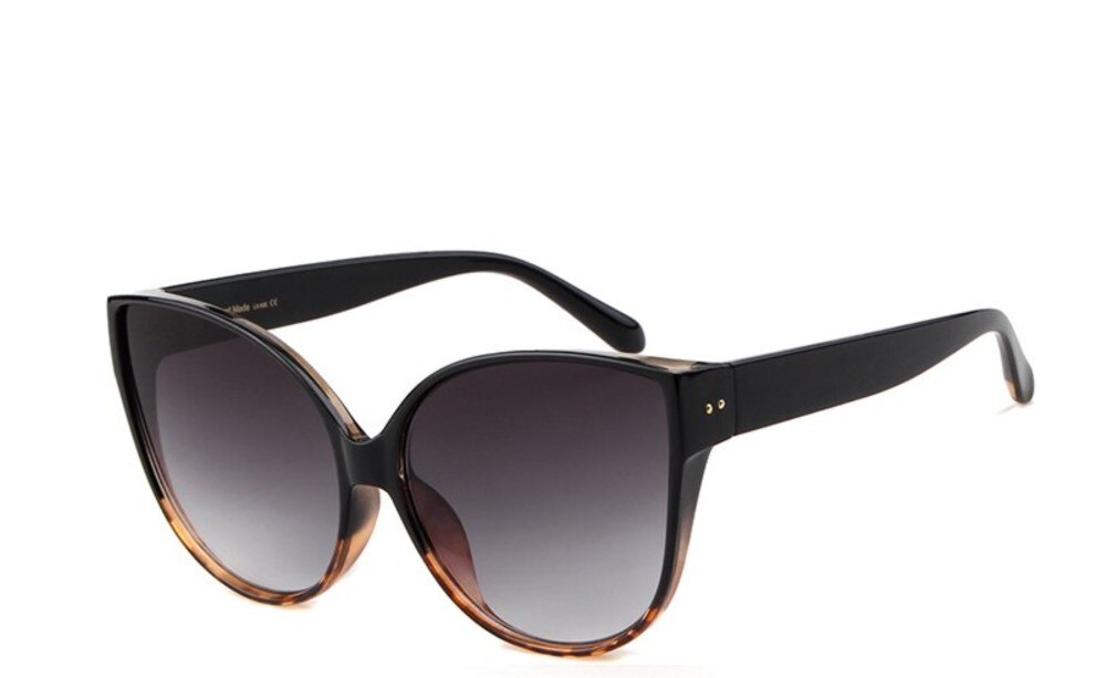 Lentes De Sol Mumbai Oversize Ojo De Gato Ámbar By Rebel