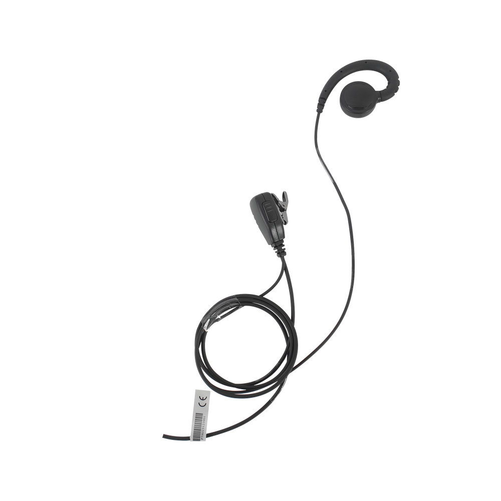 Micrófono de solapa con audífono ajustable al oído para KENWOOD TK3230/3000/3402/3312/3360/3170,NX240/340/220/320/420, TKD240/340