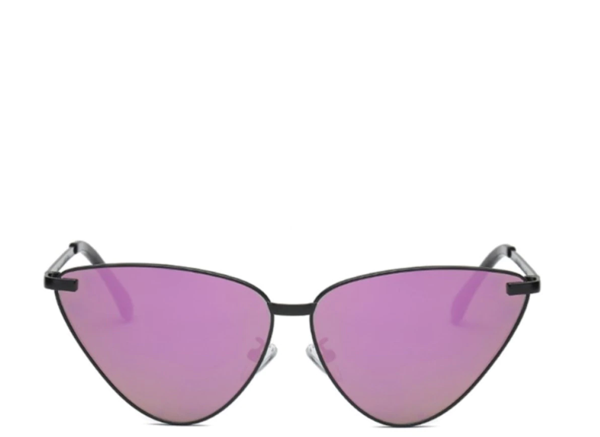Lentes De Sol Bondi Cat Eye Morado Efecto Espejo By Rebel