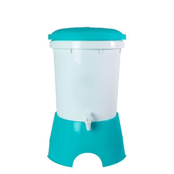 Ecofiltro Purificador Dispensador y Filtro de Agua Colors Grande (20 L) Azul
