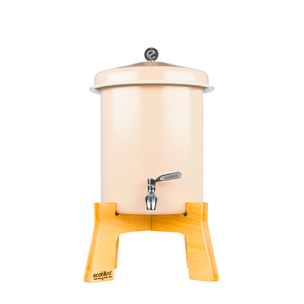 Ecofiltro Purificador Dispensador y Filtro de Agua Peltre Mini (5.5 L) Beige