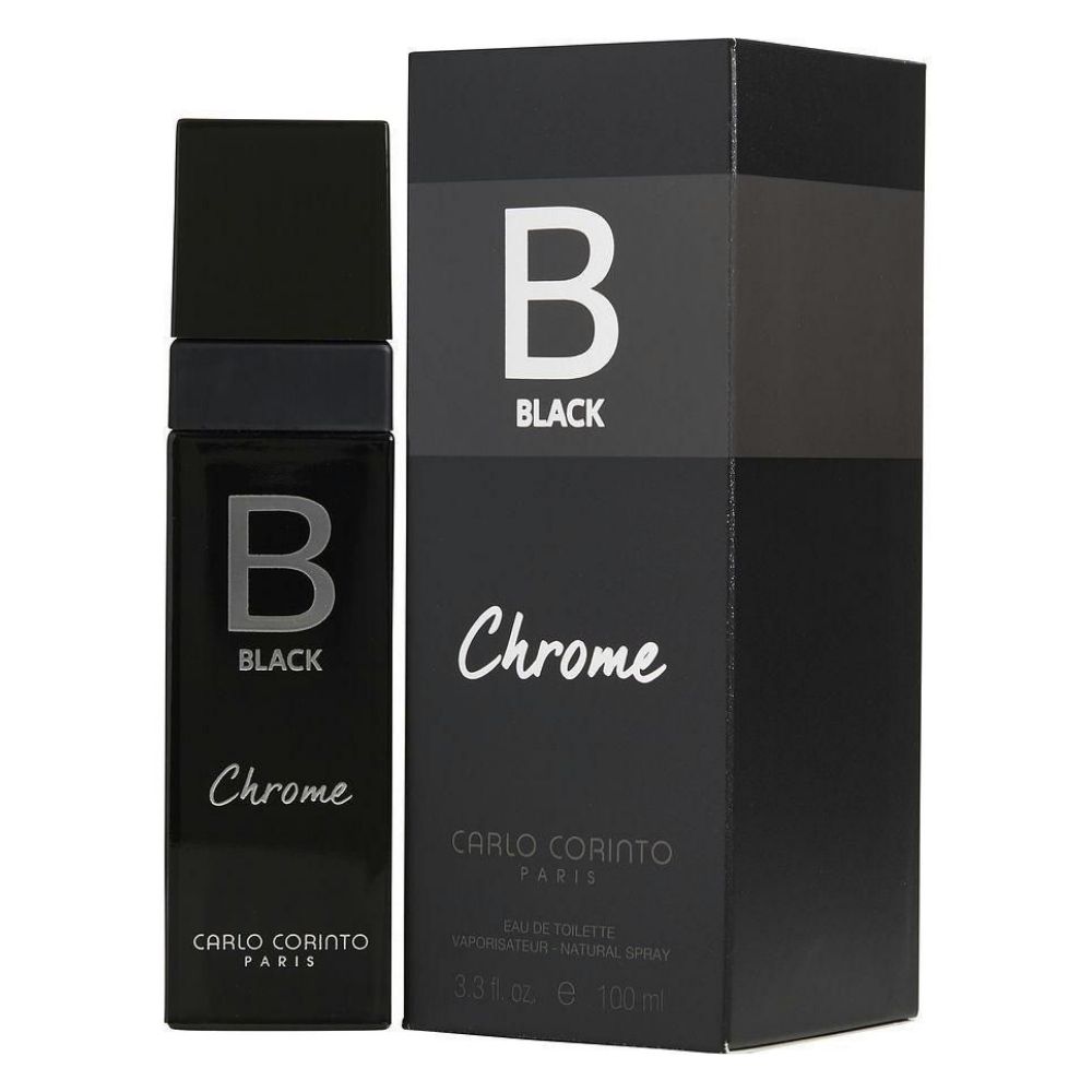 Perfume Black Chrome Carlo Corintio Hombre EDT 100ml