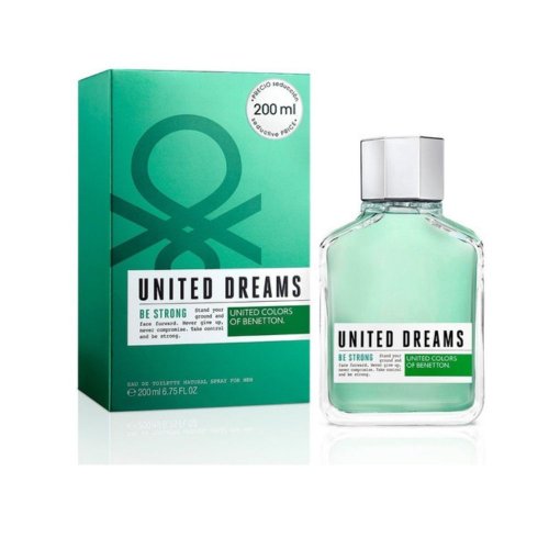 Perfume United Dreams Be Strong Benetton Hombre EDT 200ml
