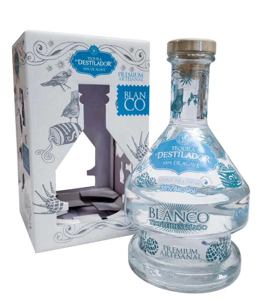 Tequila Destilador Artesanal Blanco 750ml