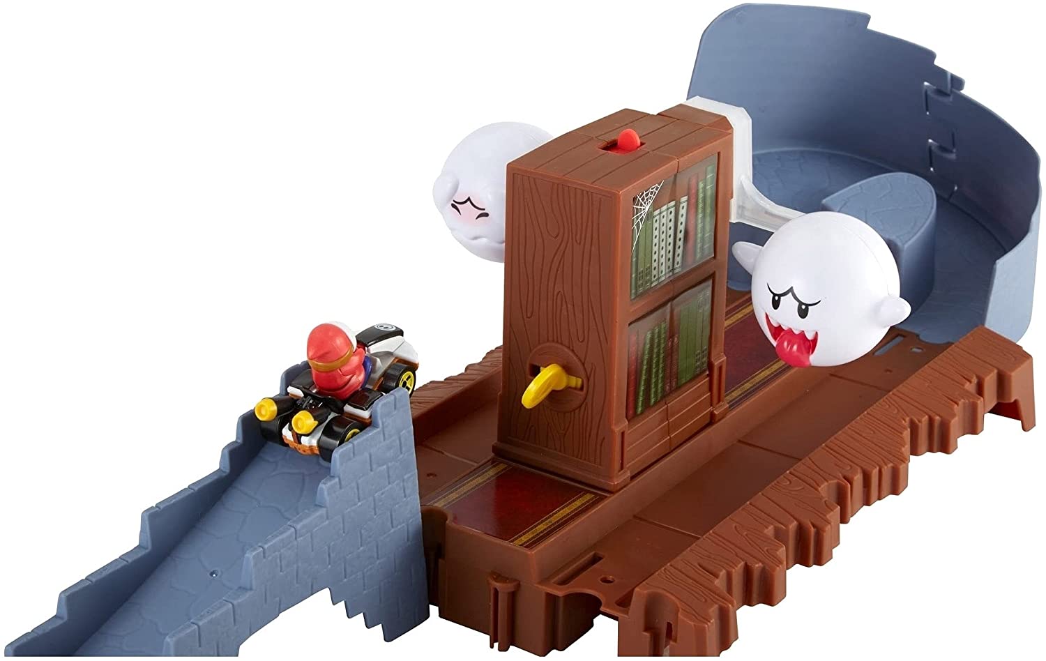 Hot Wheels Mario Kart Circuito Salto De Miedo Boo