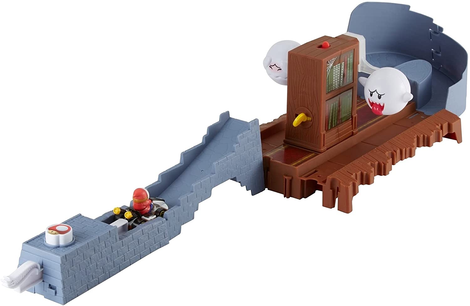 Hot Wheels Mario Kart Circuito Salto De Miedo Boo