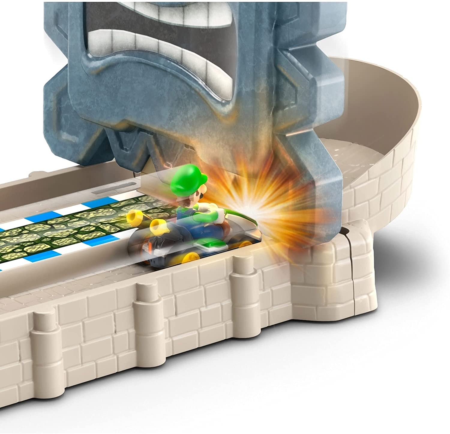 Hot Wheels Pista Mario Kart Circuito Ruinas Roca