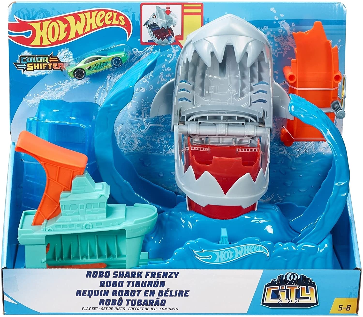 Hot Wheels City Robo Tiburon