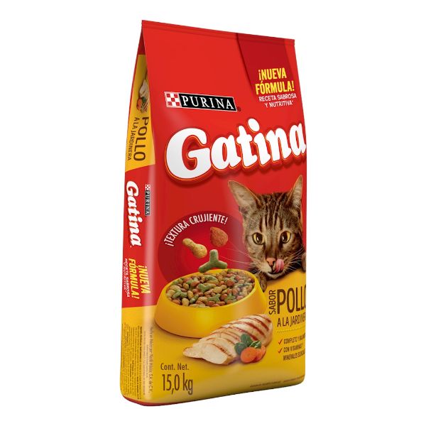 GATINA SABOR POLLO 15 KG