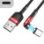 Elough-Cable Magnético iPhone Android Cable USB C Giratorio 540