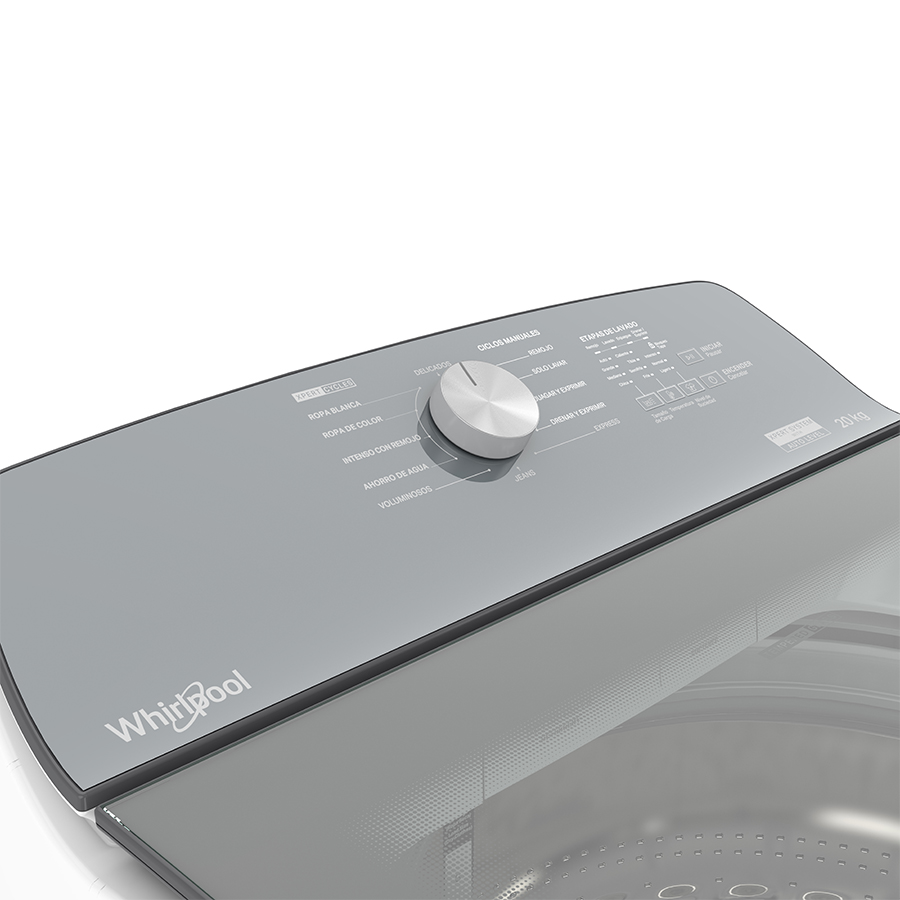 Lavadora Carga Superior Whirlpool 20kg Xpert 8mwtw2041wjm