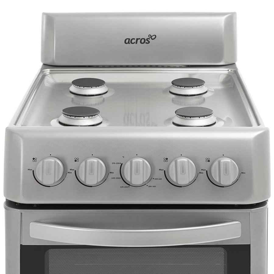 Estufa Al Piso Gas Acros 20" Gris acero AW5300D
