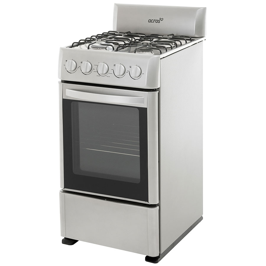 Estufa Al Piso Gas Acros 20" Gris acero AW5300D