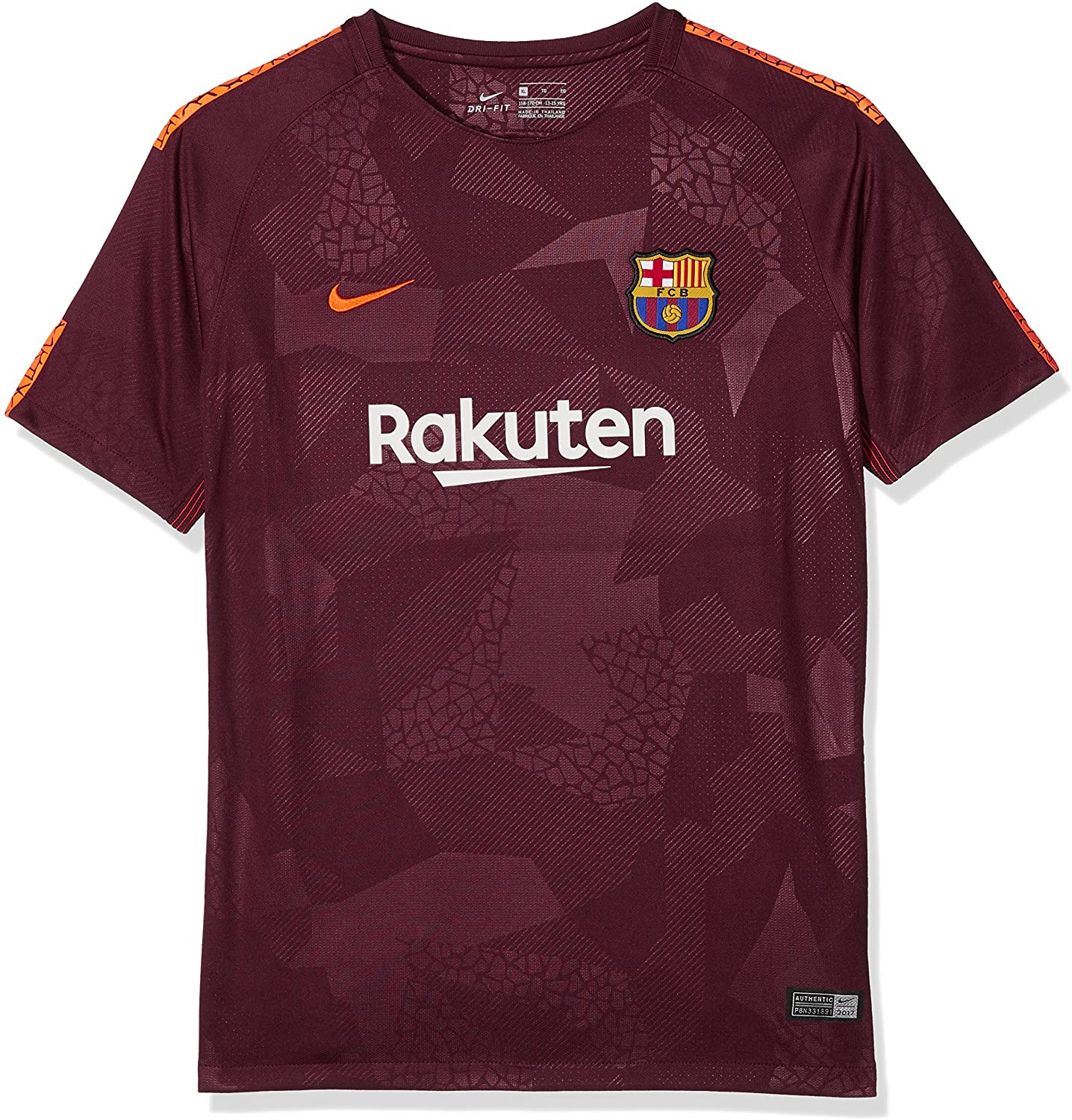 Jersey Nike del Barcelona de España de Visita  Para Niños 