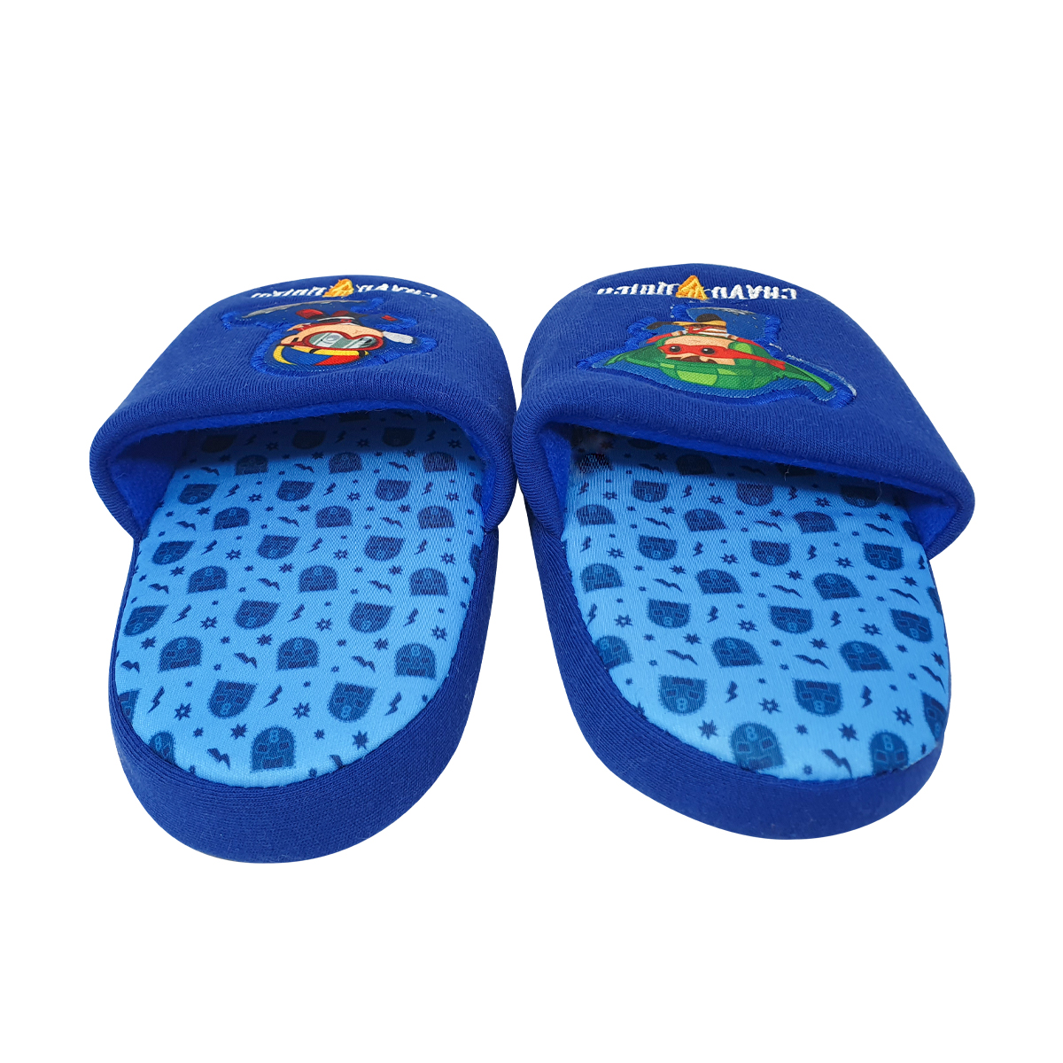 Pantufla Chavo Del 8 Y Quico Color Azul Para Niños