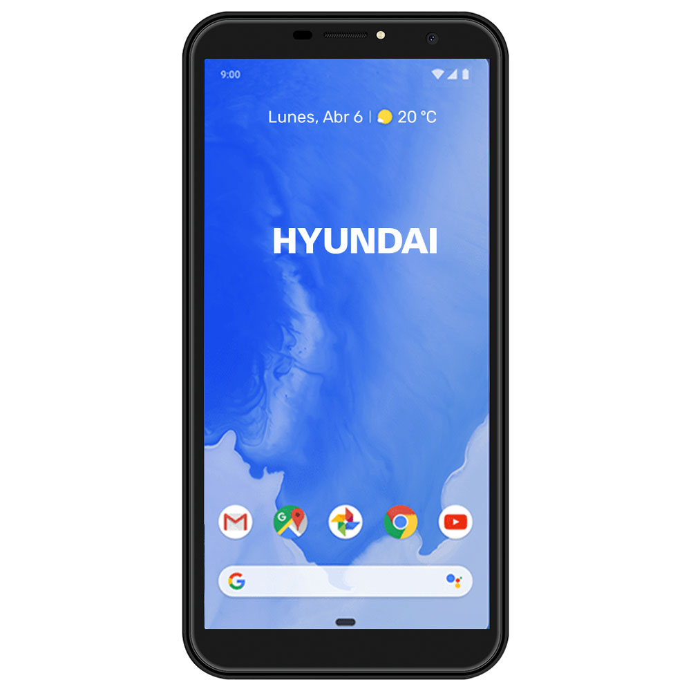 Celular Hyundai Eternity G57L 2GB 16GB Android 9 5.7 8MP/13MP Azul + Smartwatch Tempoz Bluetooth