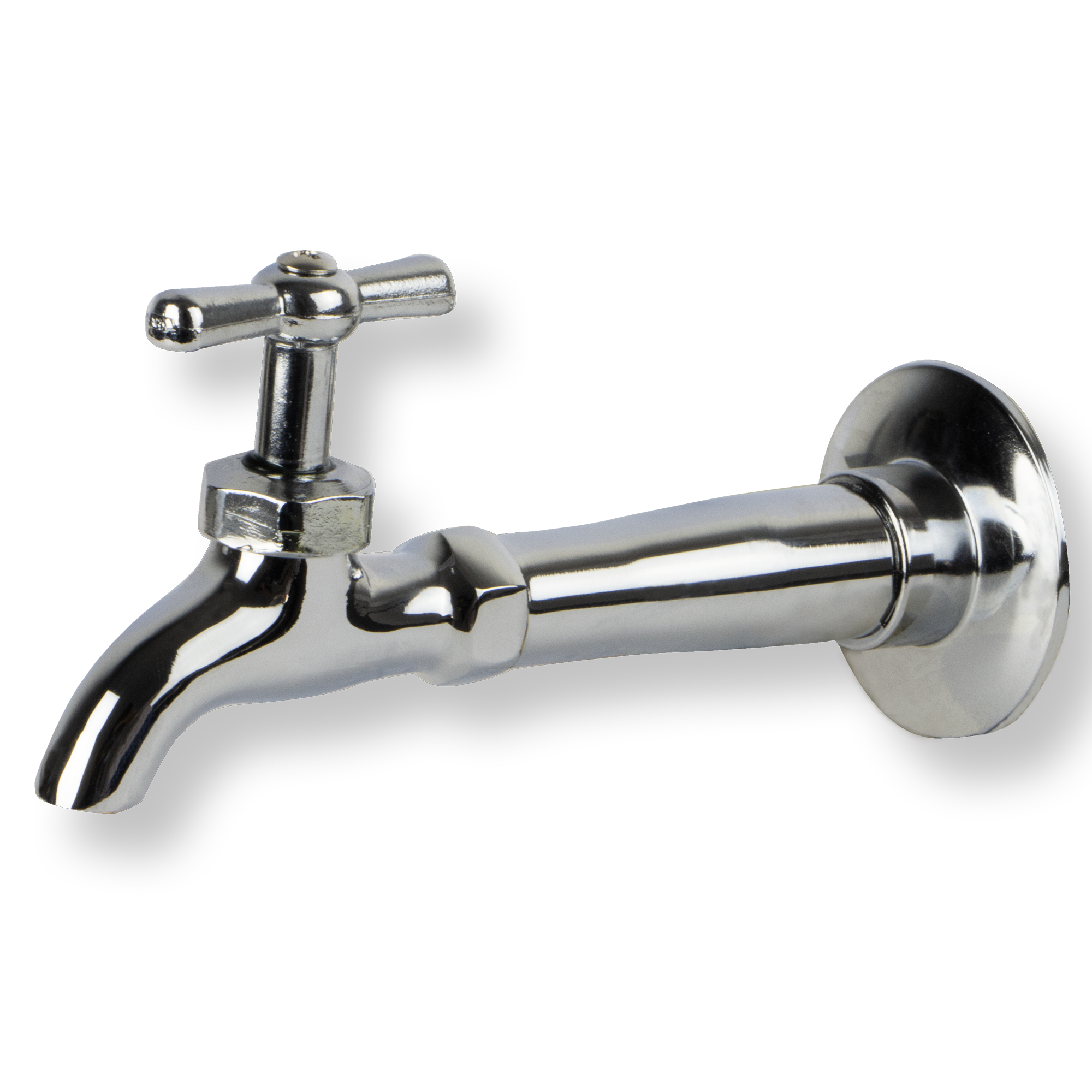 Llave para fregadero. Cubierta, cuerpo y manerales ABS, cierre de 1/4 de vuelta.