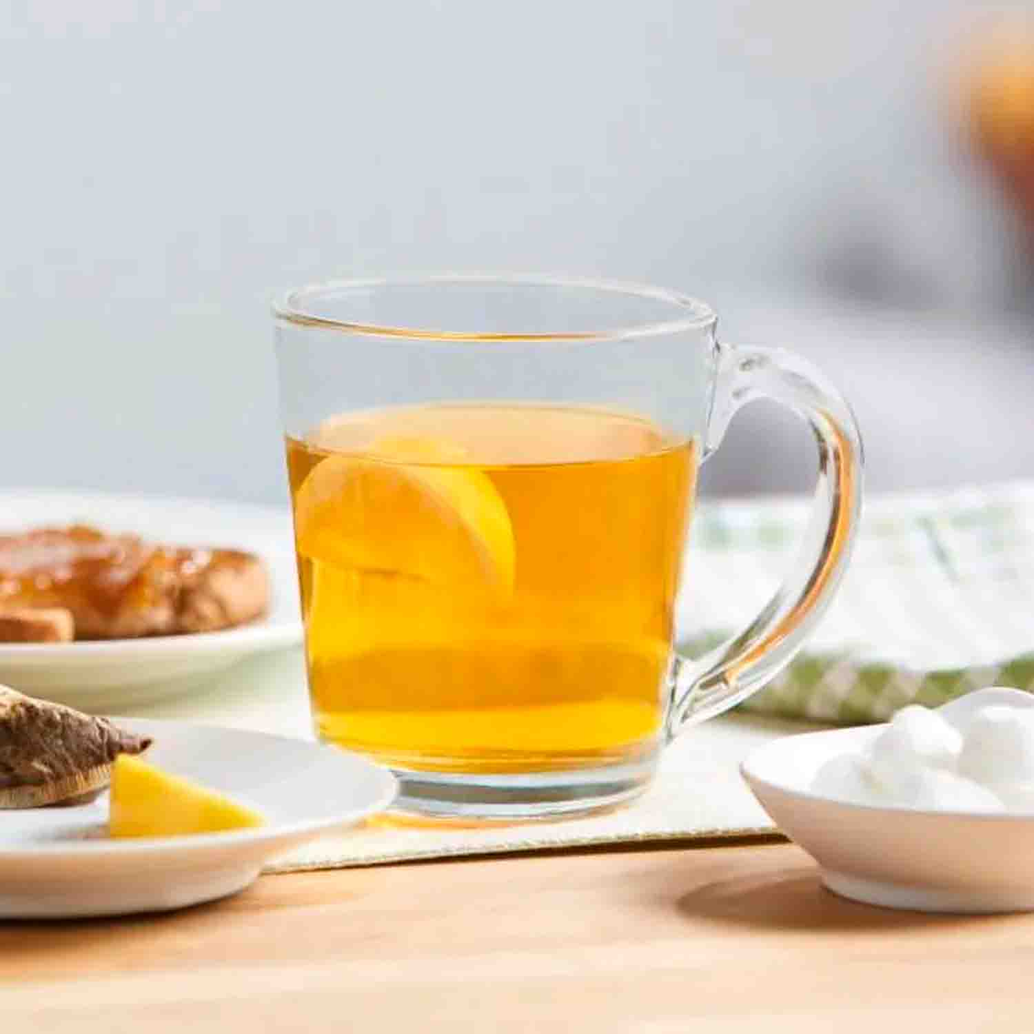 Taza vidrio Café Lisa Crisa 399ml/13.5oz 12 pzas. CRISA-0076