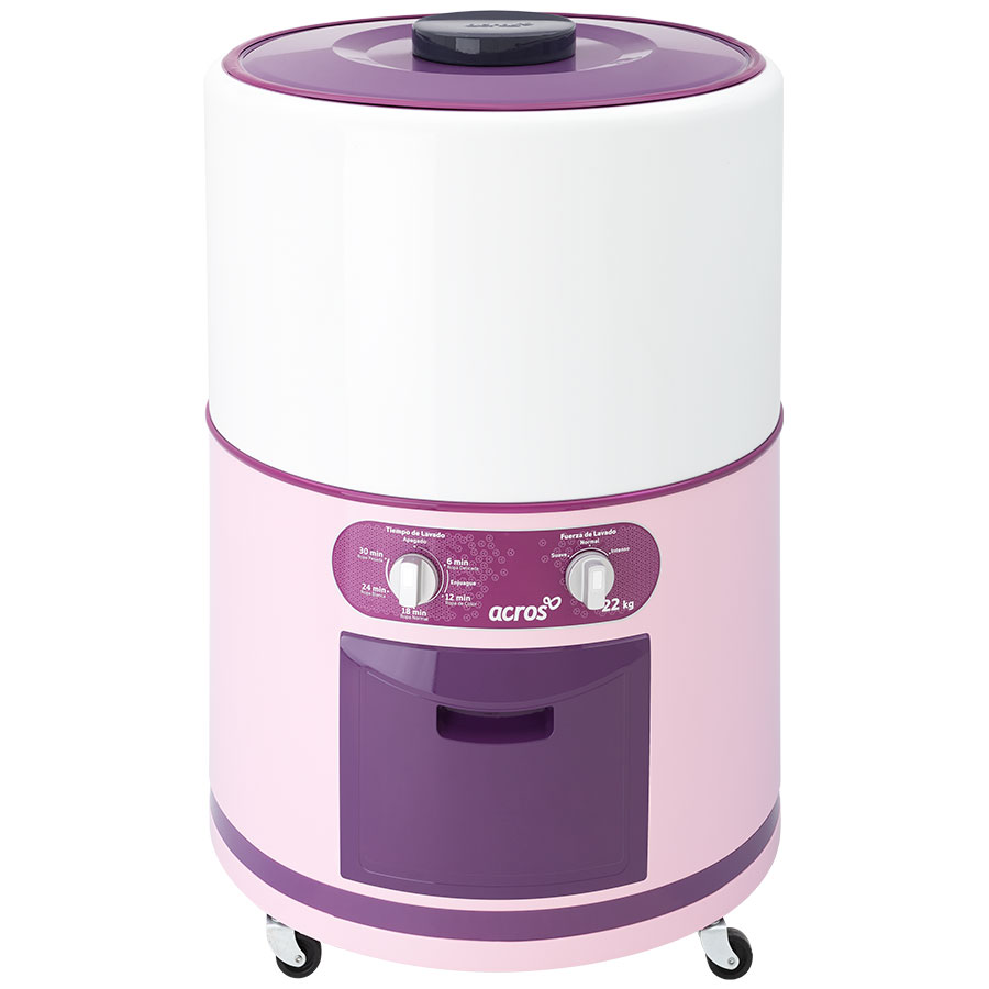 Lavadora una tina Acros 22kg Rosa ALFC2253ER