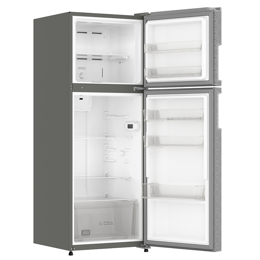 Refrigerador Top Mount Acros 13p³  Gris acero AT1330D
