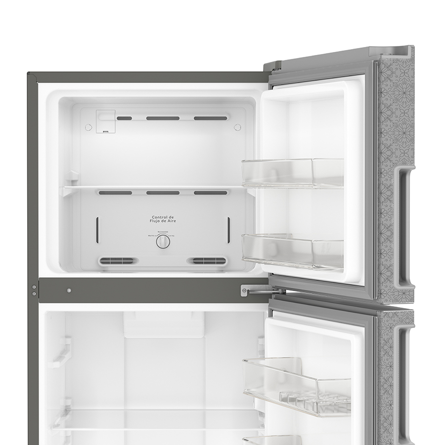 Refrigerador Top Mount Acros 13p³  Gris acero AT1330D