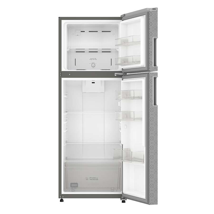 Refrigerador Top Mount Acros 13p³  Gris acero AT1330D