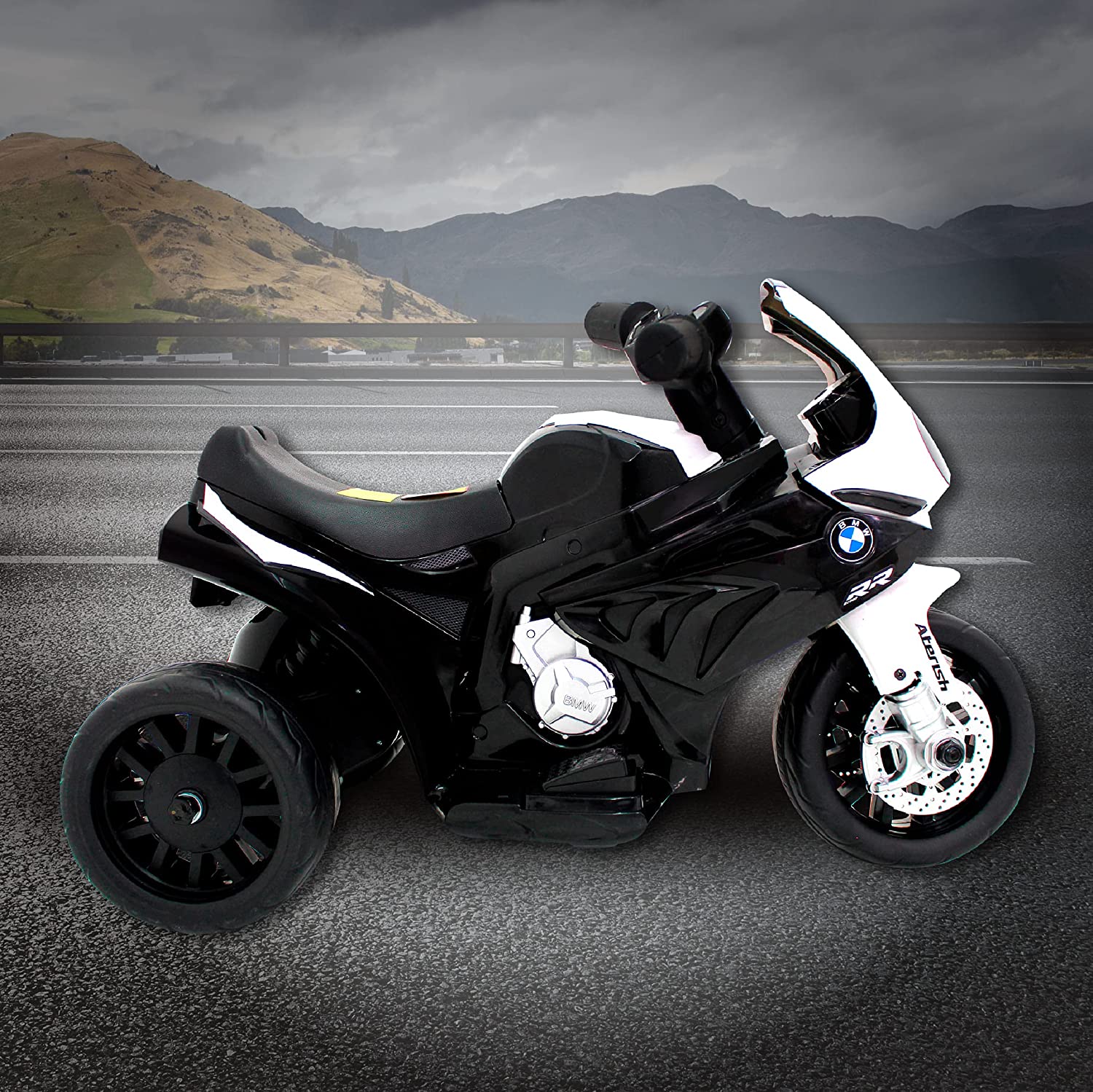 Montable Eléctrico Para Niños BMW S1000RR Negro