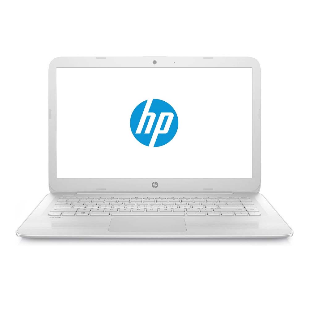 HP Stream Laptop 14-ax022nr 14 Intel Celeron N3060 1.6 GHz Intel HD Graphics 400 4 GB RAM 32 GB eMMC W10 Home 64 Webcam Snow white Reacondicionado Grado A