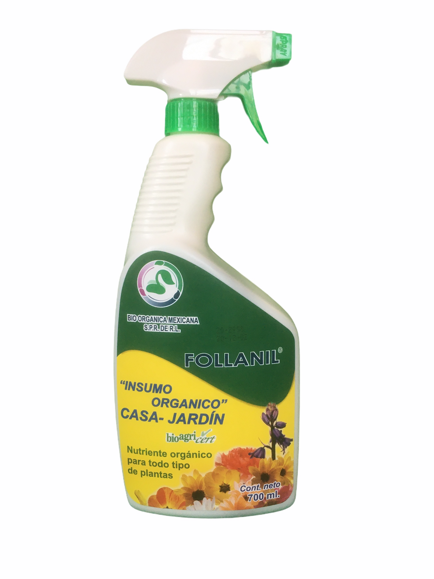 Fertilizante Orgánico para las Plantas Follanil 700 Ml