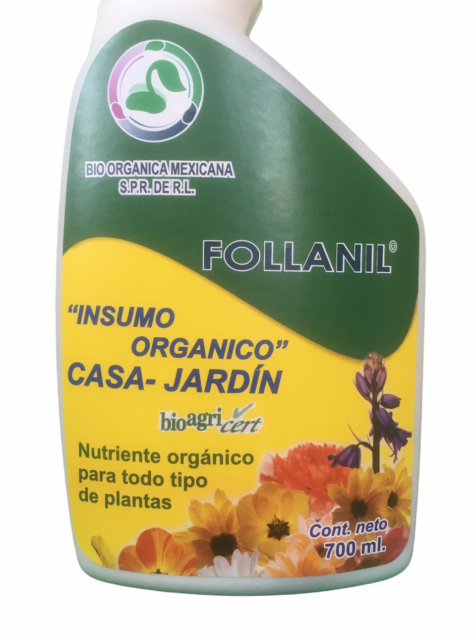 Fertilizante Orgánico para las Plantas Follanil 700 Ml