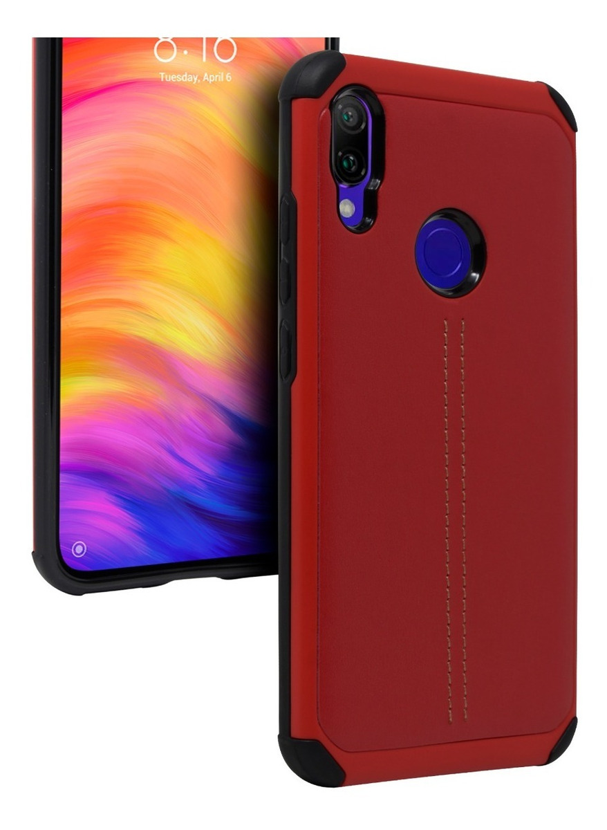 Funda Case TPU Tipo Piel Para Xiaomi Redmi Note 7 / Note 7 Pro State22