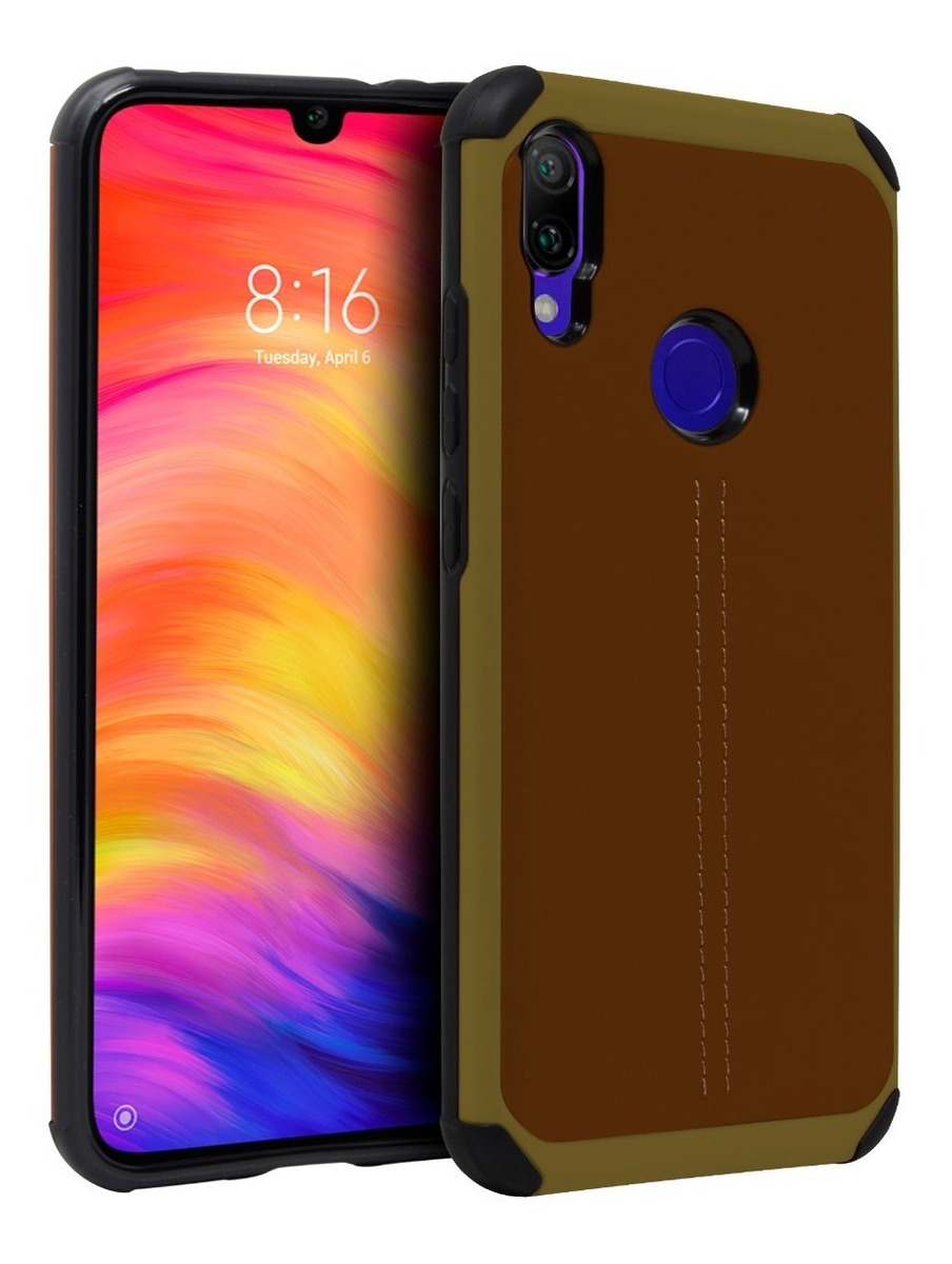 Funda Case TPU Tipo Piel Para Xiaomi Redmi Note 7 / Note 7 Pro State22