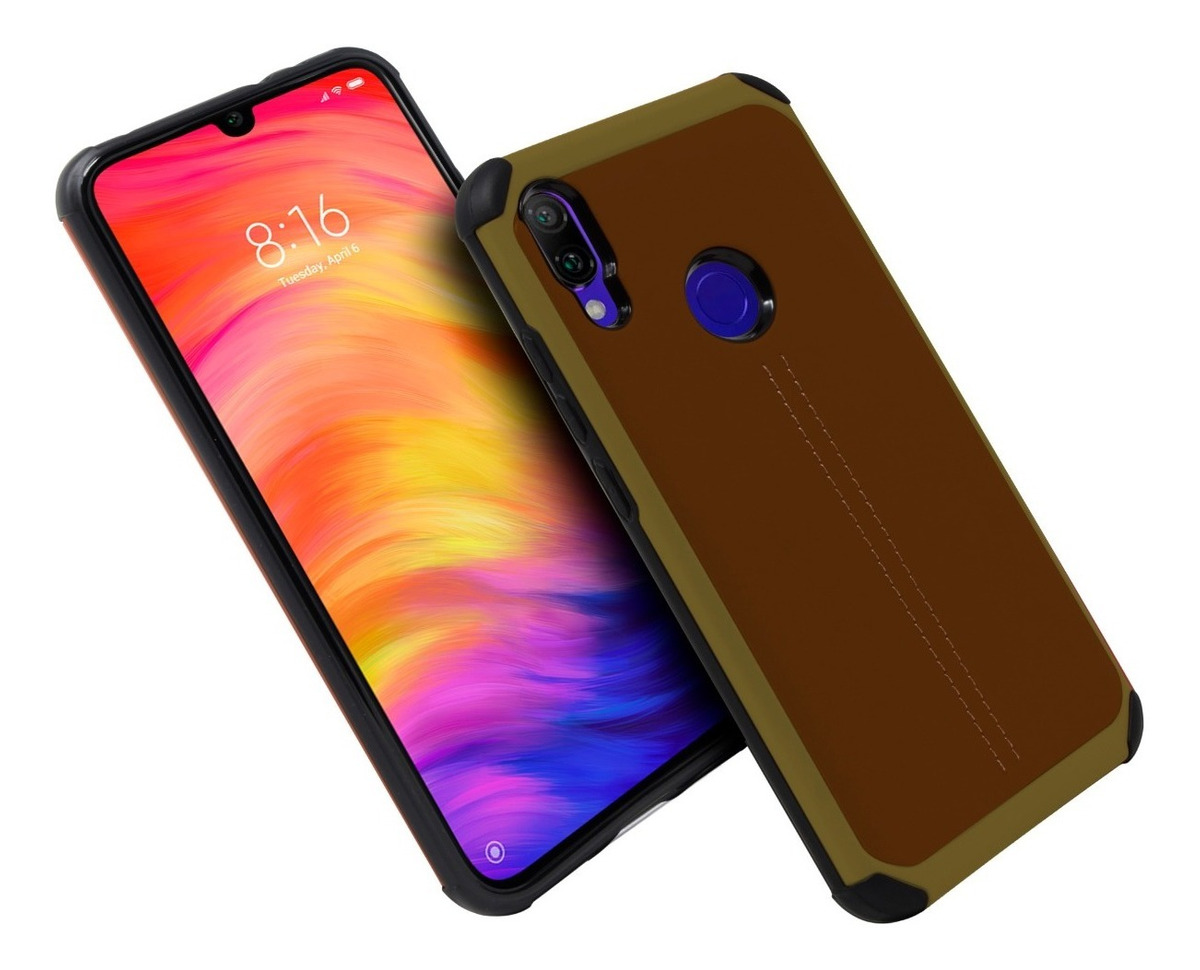 Funda Case TPU Tipo Piel Para Xiaomi Redmi Note 7 / Note 7 Pro State22
