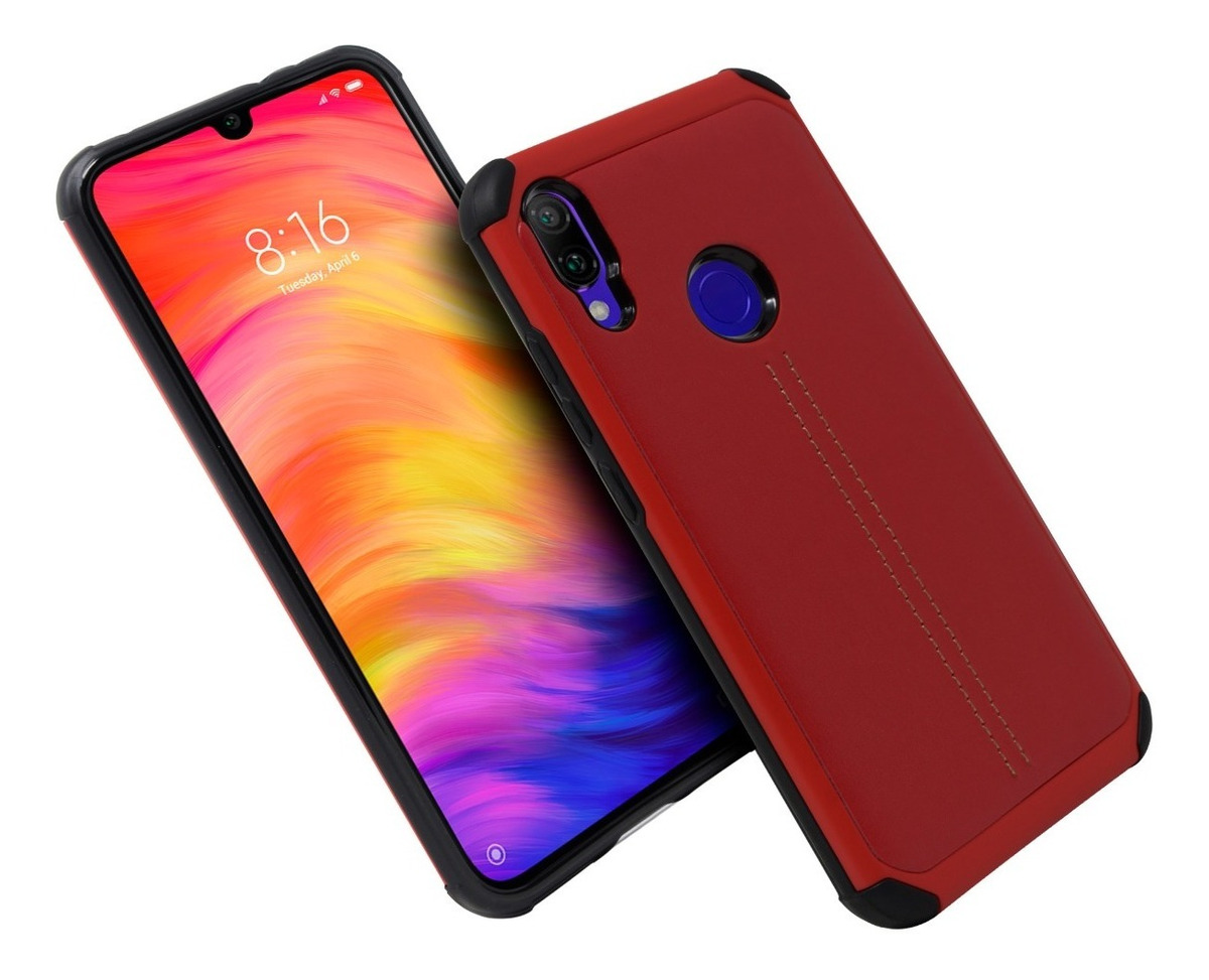 Funda Case TPU Tipo Piel Para Xiaomi Redmi Note 7 / Note 7 Pro State22