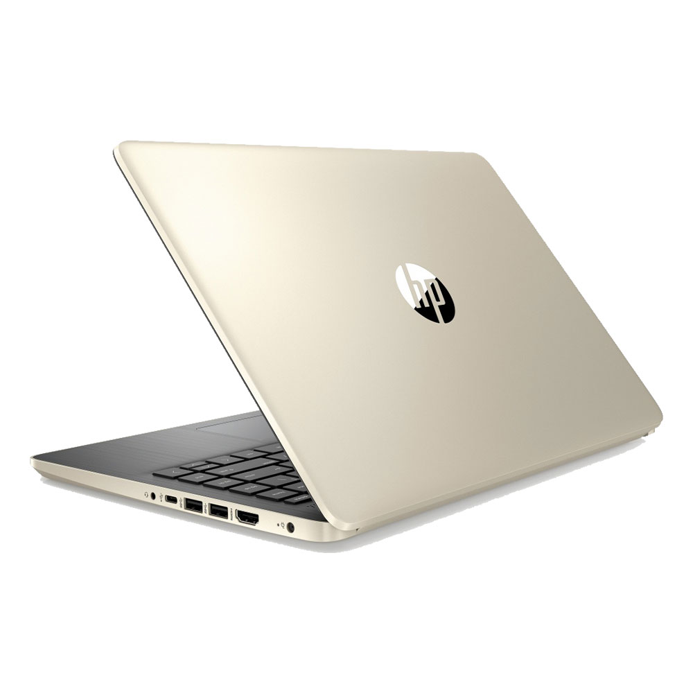 HP Notebook 14-dq0011dx  Intel Core i3-8145U 4 GB RAM 128 GB M.2 SSD 7FU46UA Oro Reacondicionado Grado A
