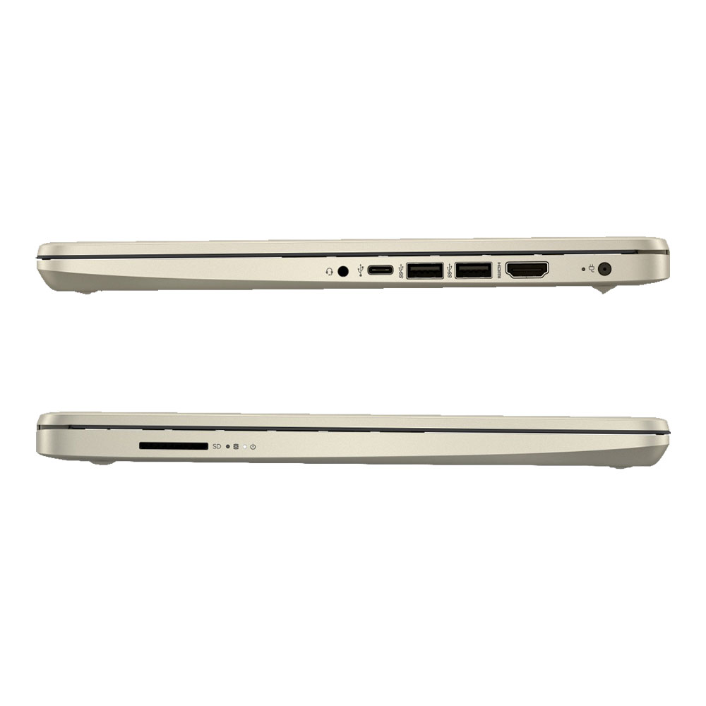 HP Notebook 14-dq0011dx  Intel Core i3-8145U 4 GB RAM 128 GB M.2 SSD 7FU46UA Oro Reacondicionado Grado A