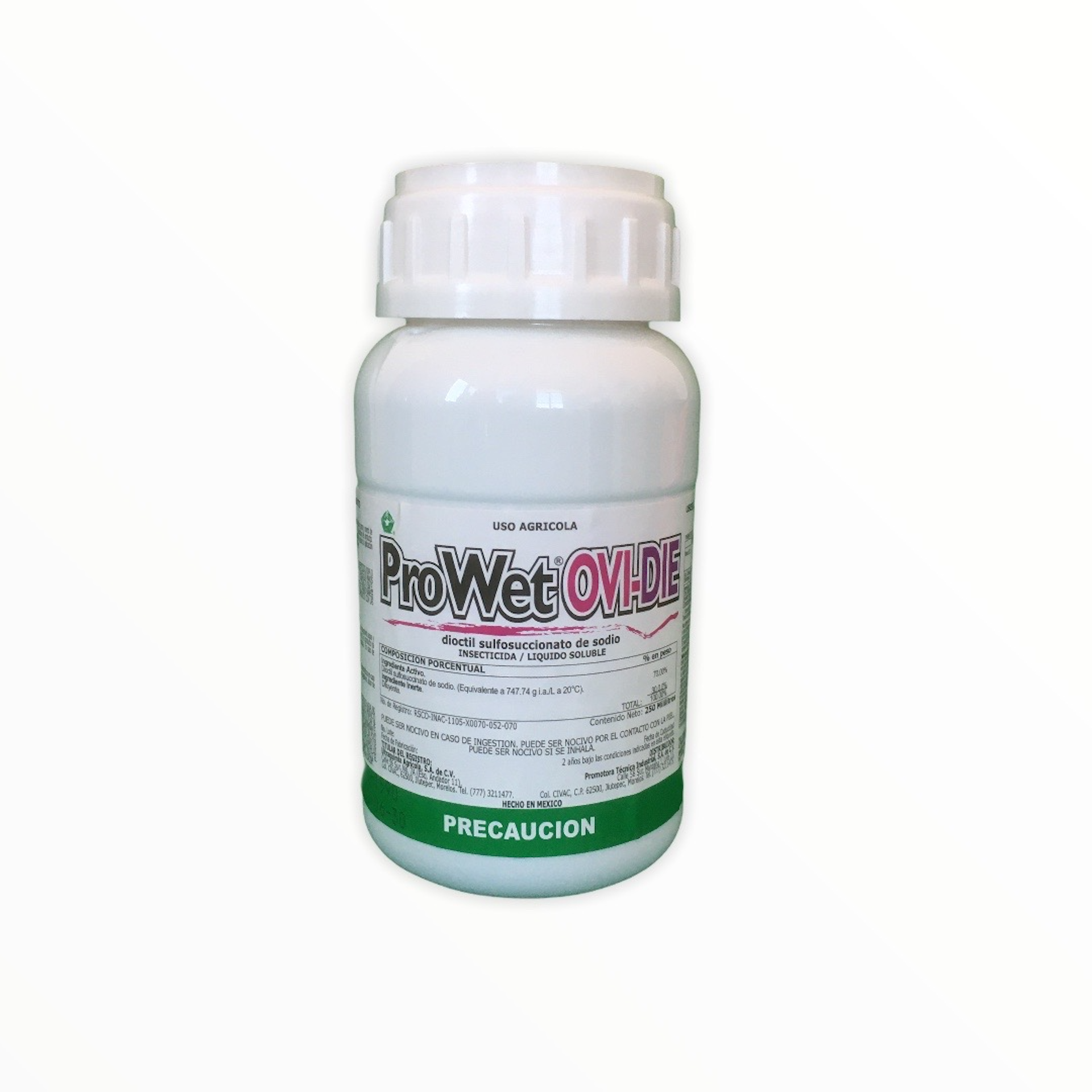 Insecticida Orgánico Concentrado para Plagas del Jardín PROWET OVIDIE 250 ml