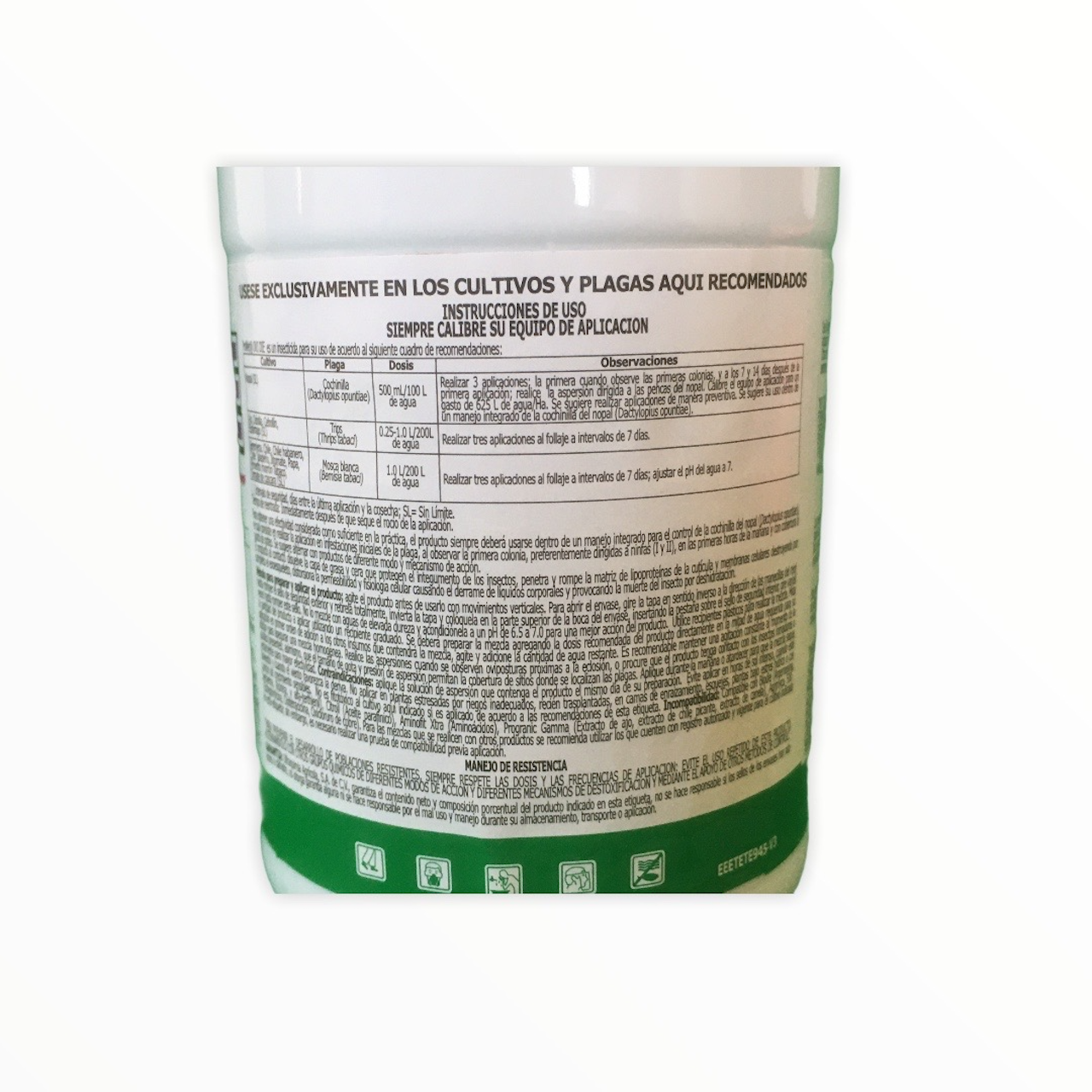 Insecticida Orgánico Concentrado para Plagas del Jardín PROWET OVIDIE 250 ml