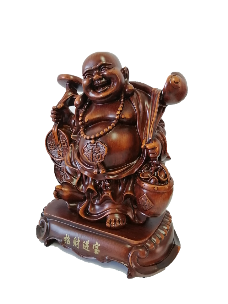 Buda Lucky Budha Fortuna Suerte Dinero Estatua Figura Decoracion