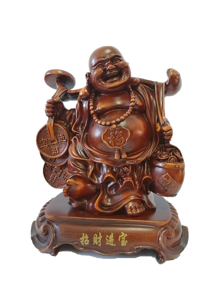 Buda Lucky Budha Fortuna Suerte Dinero Estatua Figura Decoracion