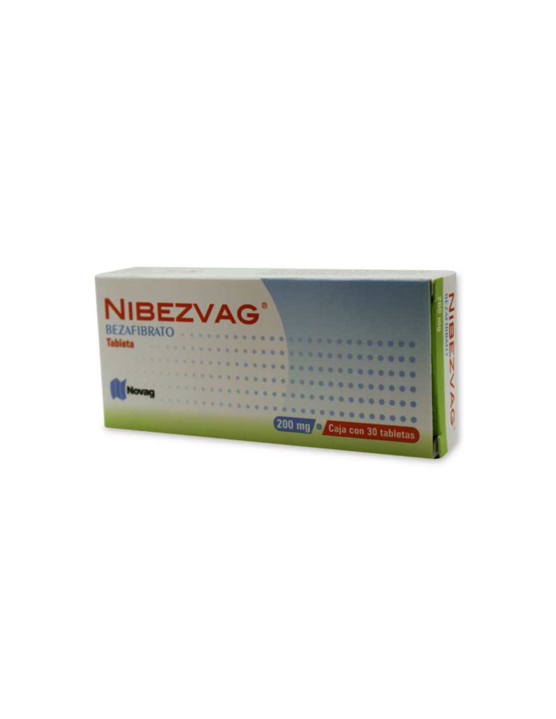 Nibezvag, Bezafibrato 200mg Caja con 30 Tabletas