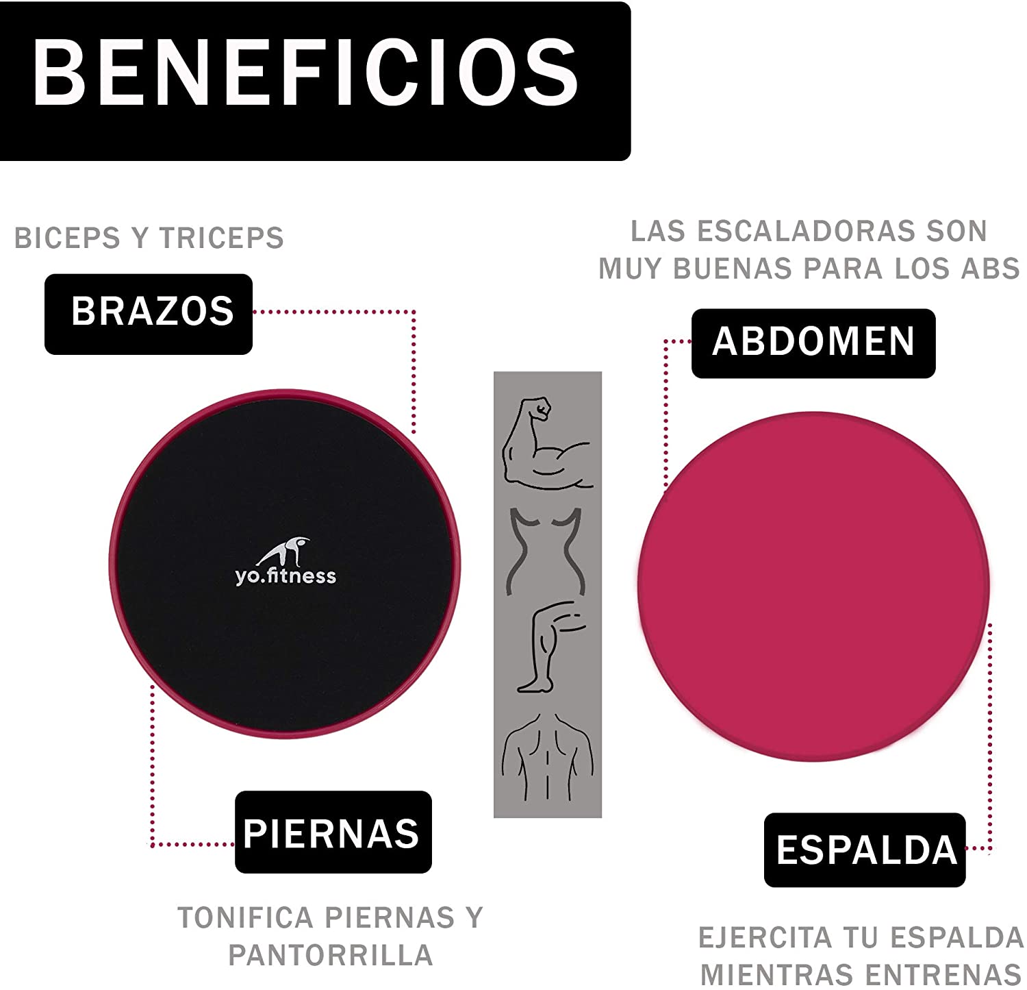 Deslizadores para ejercicio